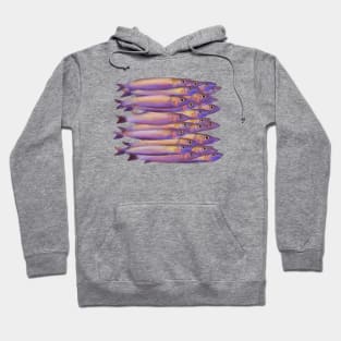 Purple fish bank Hoodie